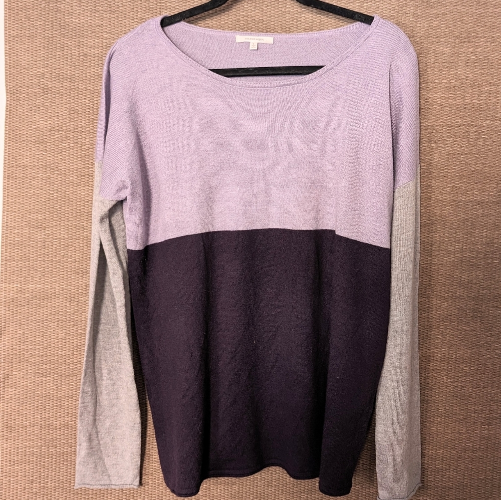 41 Hawthorn Stitch Fix size L wool blend long sleeve
